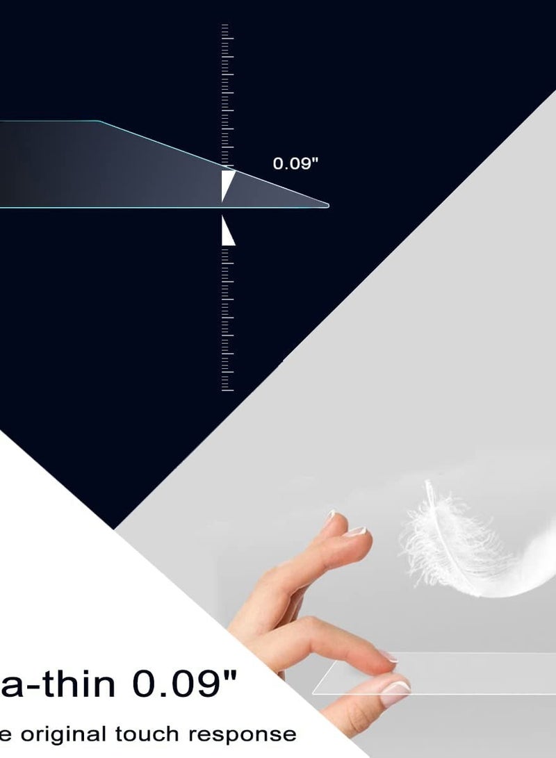 2Packs 13.6 inch Macbook Air Trackpad Protector Cover for 2024 Release M3 Chip A3113/2022 Release M2 Chip A2681/2025 Release M4 Chip A3240,Clear - Image 3