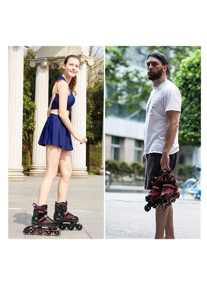 GT-Wheel Skating Shoes Proffesional Adjustable Inline Roller Skates with Featuring All Lighting Wheels  - Image 5