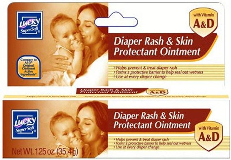 Lucky Super Soft Skin Protectant Ointment with Vitamins A  D 125 Ounce - Image 1