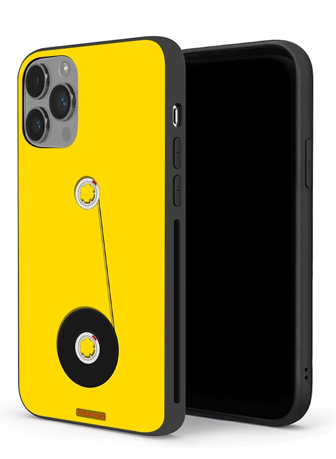 Tolwak Apple iPhone 14 Pro Max Protective Case Cassette Wheel Art - Image 1