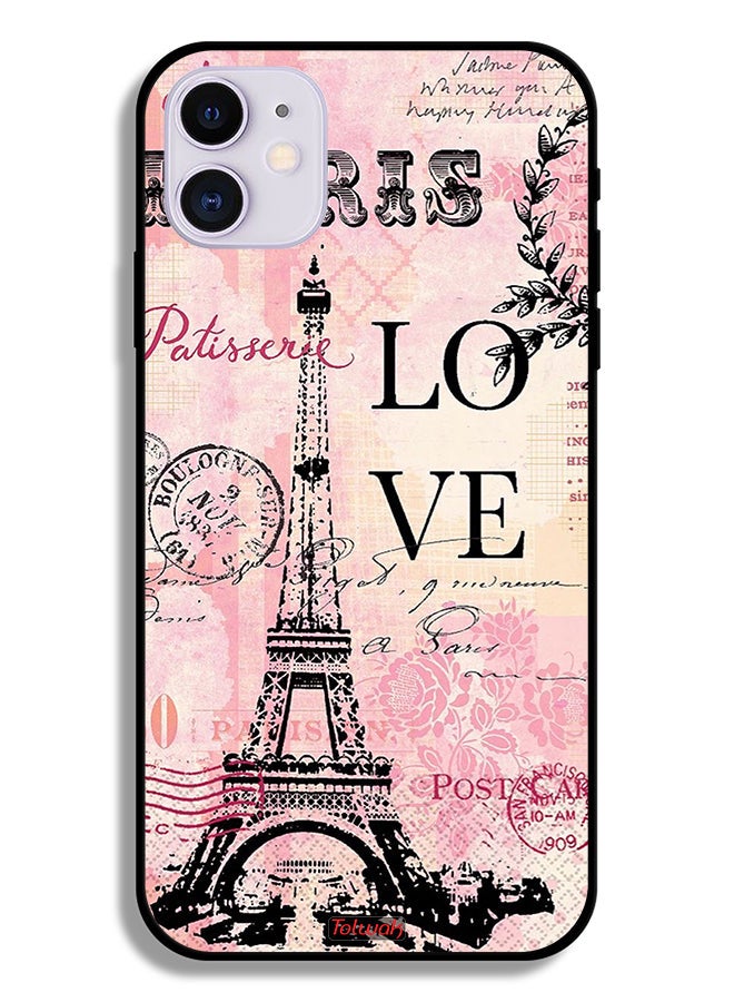 Tolwak Apple iPhone 11 Protective Case Paris Love - Image 2