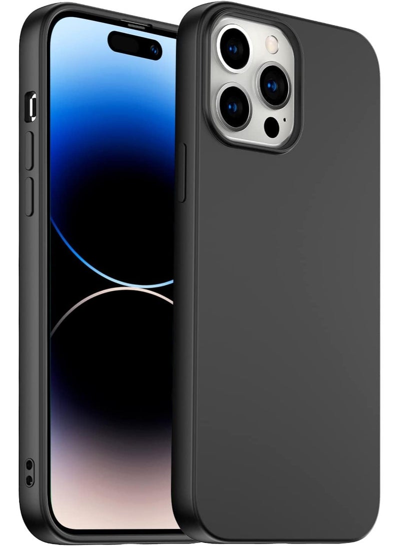 iPhone 14 Pro Max Case Cover Silky-Soft Touch Full-Body Protective Case with Microfiber Lining Cover For iPhone 14 Pro Max 6.7-inch - Image 1