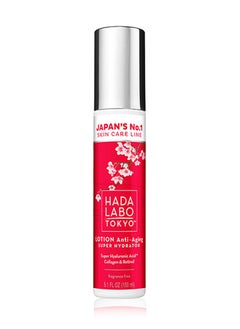 Hada Labo Tokyo Hada Labo Tokyo Anti-Ageing Super Hydrator Lotion Face Cream 150ml 