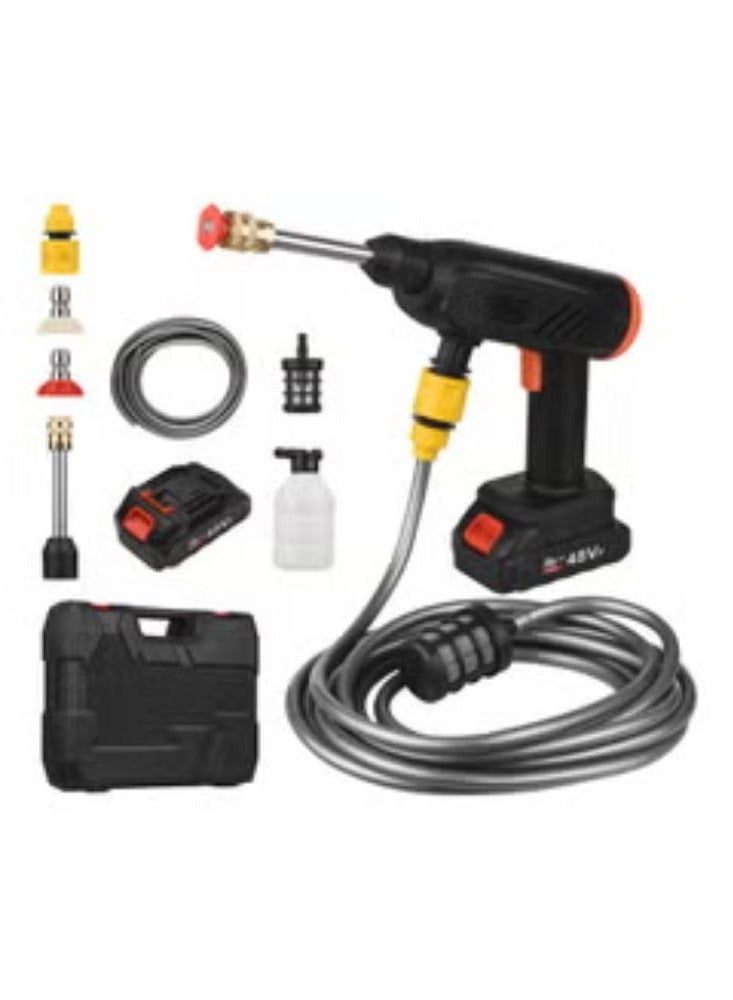 24V Cordless Pressure Washer Multicolour 36.50x10.50x28.50cm - Image 1