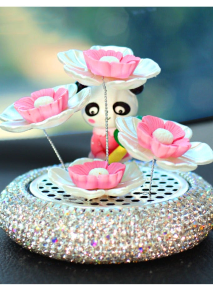 EBMINI Car Aromatherapy Diamond Inlaid Car Decoration  - Image 1