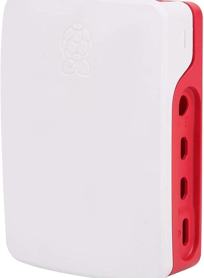 Raspberry Pi 4B Official ABS Case Protective Shell White Red white red - Image 1