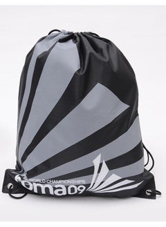 EHOME Drawstring Bags, Bulk Draw String Backpack, Cinch Dacron Bag for Gym Sport,Beach Bag, Sports Bag Black,42*34CM  - Image 1