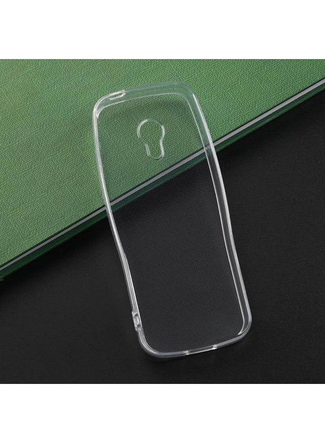 HuHa Case Cover Transparent TPU Phone Case for Nokia 235 4G (2024)/220 4G (2024)/215 4G (2024) - Image 2