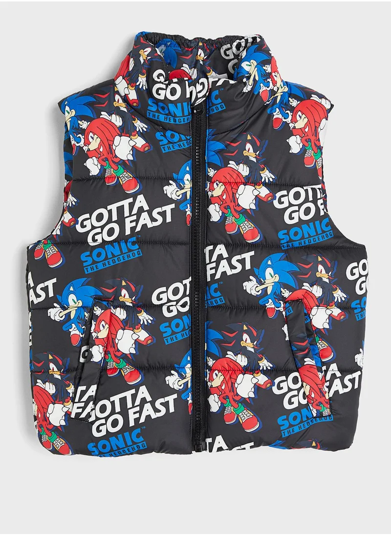 H&M Kids Printed Puffer Jacket