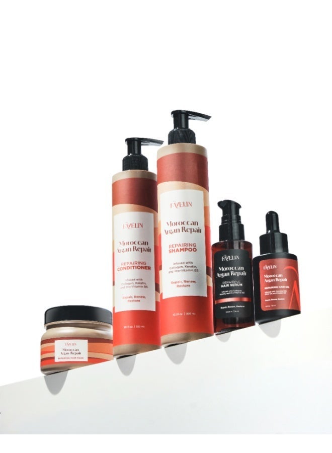 favelin Moroccan Argan Repairing Shampoo 500 ml - Image 2