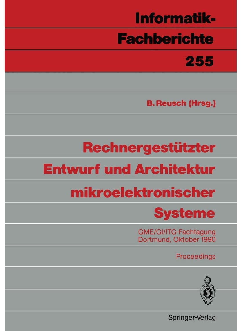 Rechnergestützter Entwurf und Architektur mikroelektronischer Systeme 