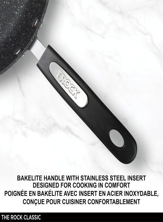Starfrit The Rock Classic 12.5" (32cm) Non-Stick Deep Fry Pan with Helper Handle - Durable Forged Aluminum - Oven Safe - PFOA Free - Easy to Clean - Image 3