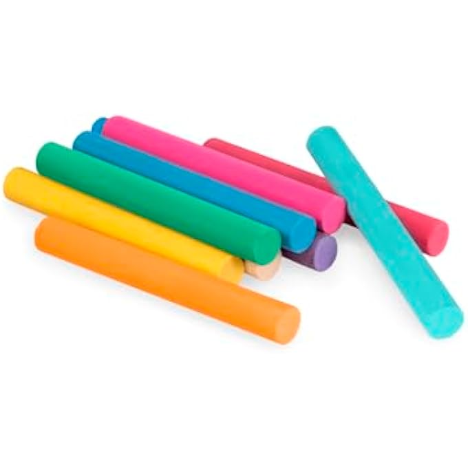 JOVI 152691 - طباشير كلاس كولور، ألوان متنوعة - مجموعة من 10 وحدات - Image 2