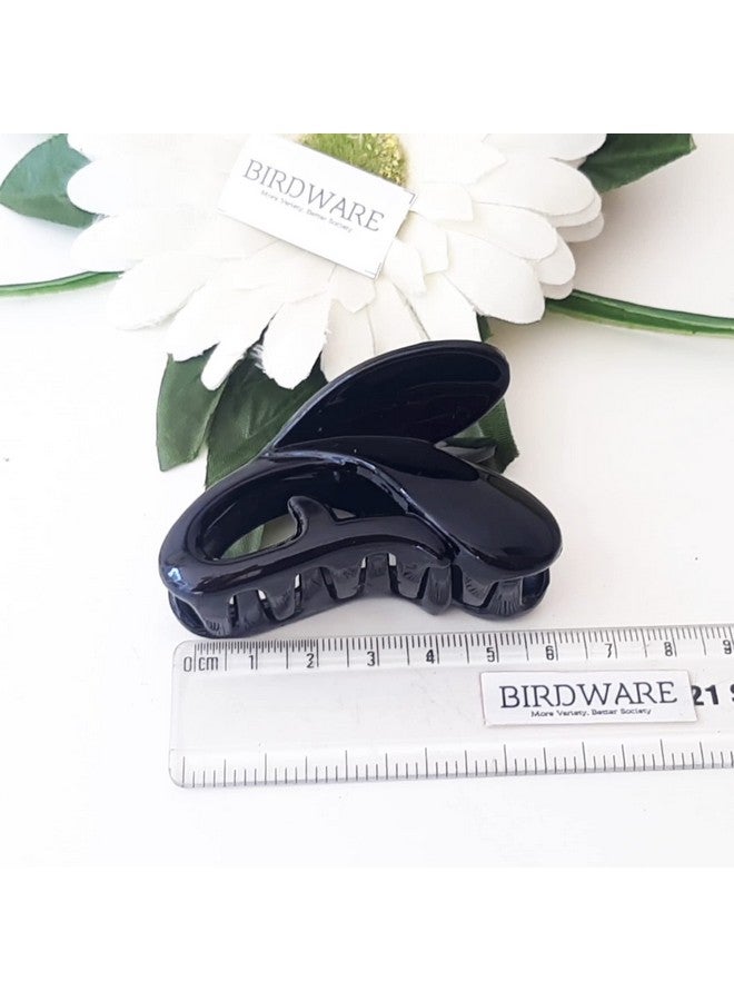 BIRDWARE medium size hair clip clutcher for women claws for girls Imported Rubber Acrylic Material Stone Butterfly Hair Clips For Women | Hair Clutchers - Image 5