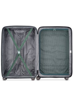 DELSEY Air Armor Hardcase Expendable Double Wheel Spinner Suitcase 78cm/31inch, 4,70kg, 109+8L Green - Large  - Image 4
