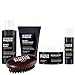 Scotch Porter Beard Care Kit â€“ Cleanse, Moisturize, Soothe & Style Coarse, Dry Hair while Encouraging Growth for a Fuller/Healthier-Looking Beard â€“ Includes Wash, Conditioner, Oil, Balm & Brush - Image 2