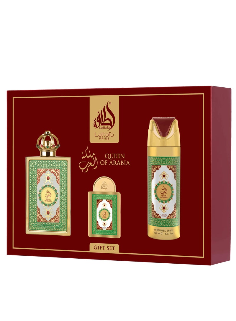 Lattafa Queen Of Arabia Giftset 3pc