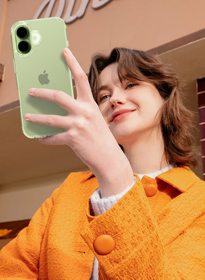Tersely Crystal Clear Case for iPhone 17 6.3-inch, [Anti-Yellowing] Hard Back Slim Shockproof Bumper Anti-Scratch, Suitable for Wireless Charging - Image 4