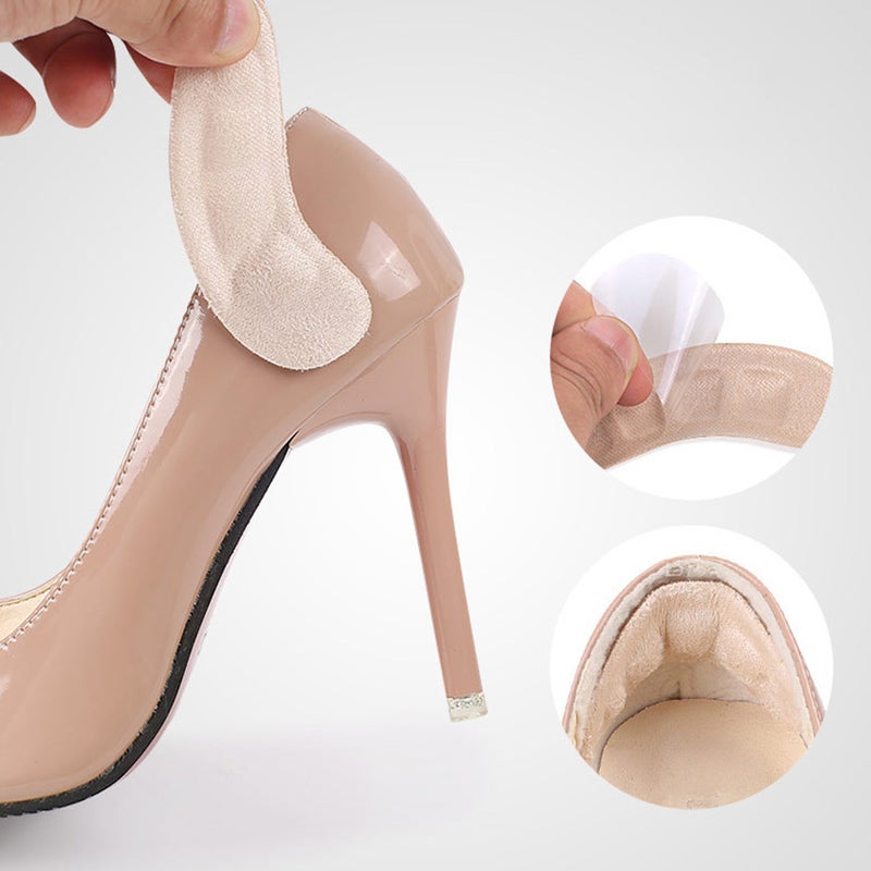 📦 لاصقات كعب عالية للكعب تخفف الانزعاج أثناء المشي الطويل سهلة التطبيق في أي مكان - Image 1