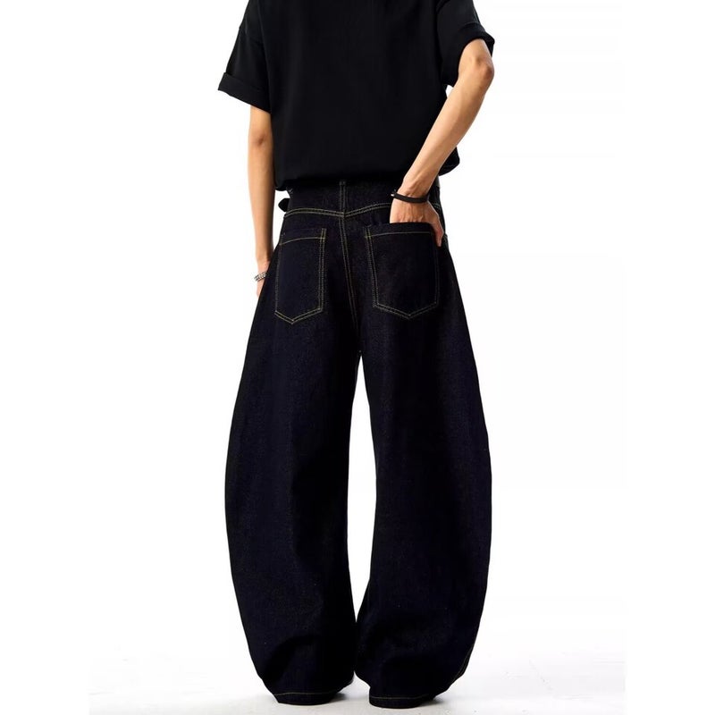 Unisex Casual Daily Denim Jeans - Image 3