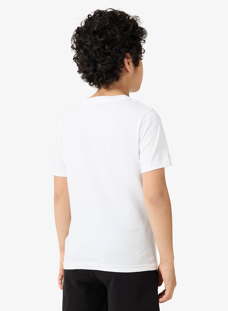 Calvin Klein Jeans Kids Logo Pocket Crew Neck T-Shirt - Image 2