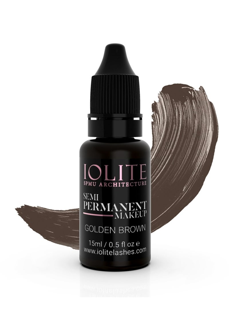 IOLITE Microblading Ink for Eyebrow Microblading Pigment Ink Semi Permanent Makeup Eyebrow Lips Eye Line Color  - Image 1