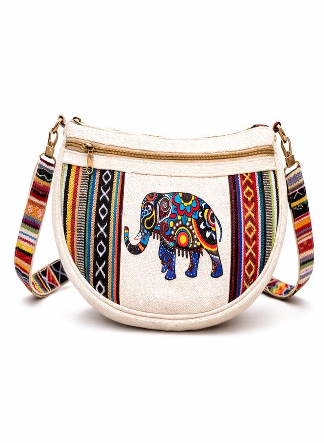 CULT FACTORY Stylish Printed Cross Body Sling Bag for Woman Crossbody Phone Sling One Side Bag (Blue) - Image 1