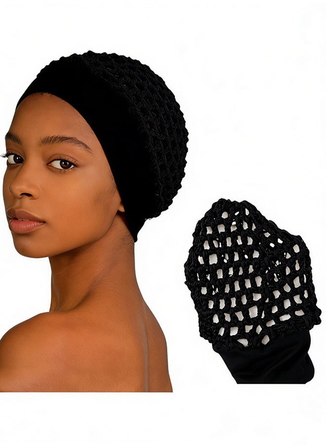 Woven mesh hat with a drawstring - Image 4