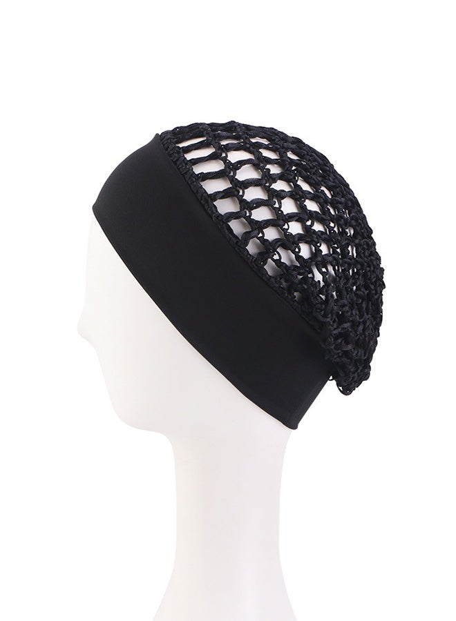Woven mesh hat with a drawstring - Image 2