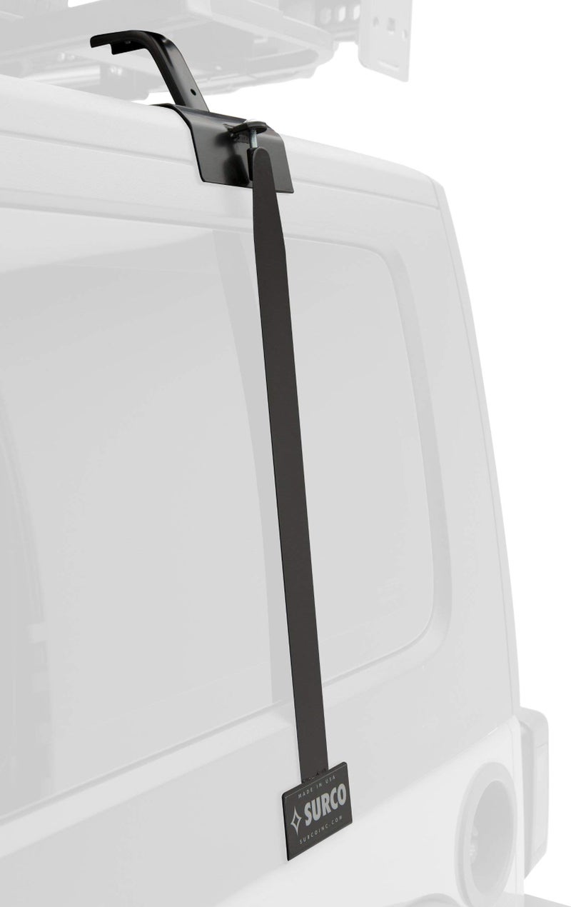 Surco J600 Roof Rack Adapter Set for Safari and Adventure Roof RacksCrossbars Compatible with Hardtop Equipped 200718 Jeep Wrangler JK No Drilling Required - Image 2