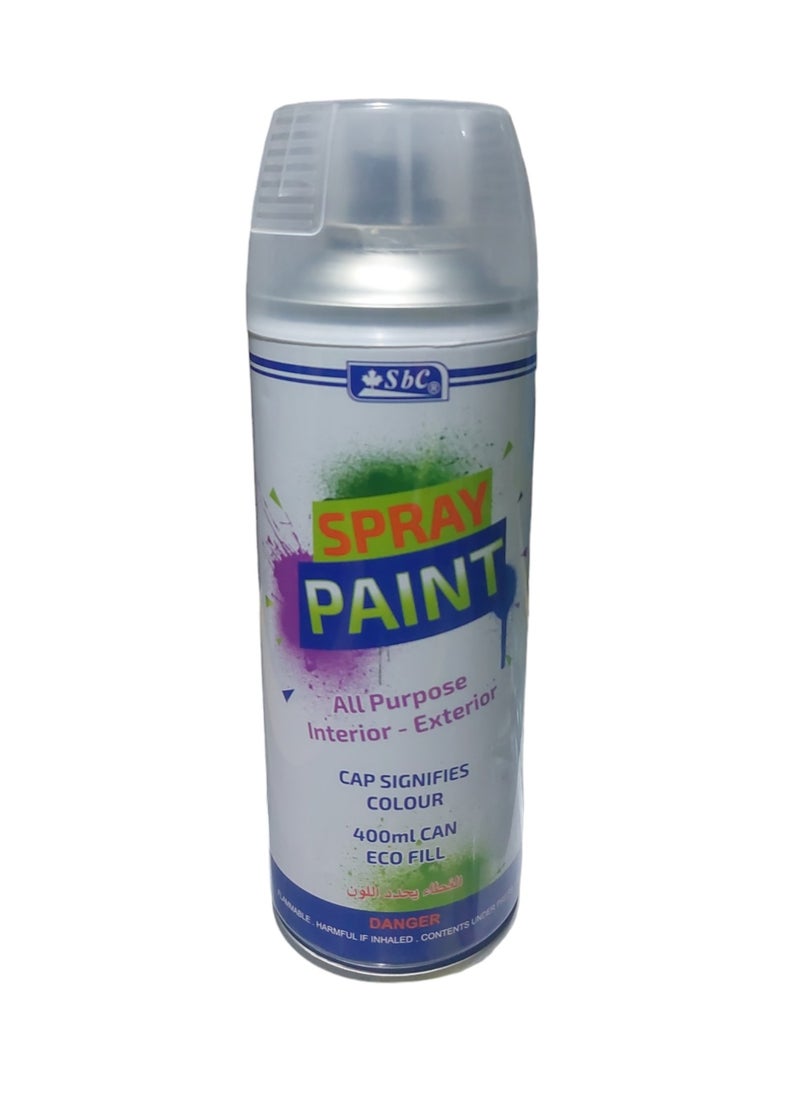 SBC - All Purpose Spray Paint Clear 400ml - Image 1