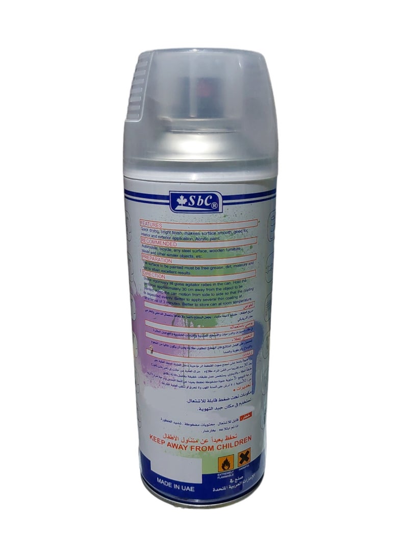 SBC - All Purpose Spray Paint Clear 400ml - Image 1