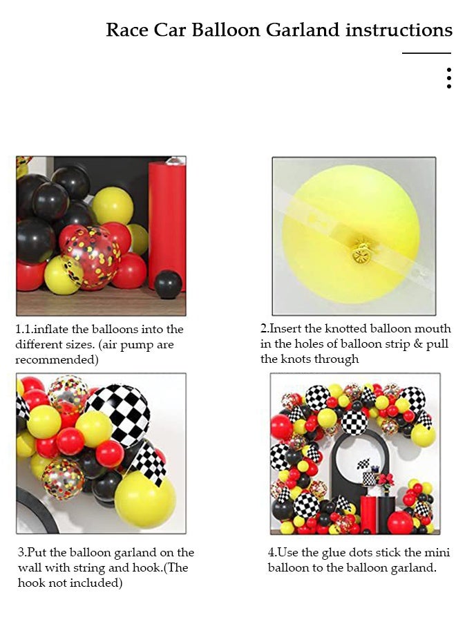 DUNISO 126 pcs Black and Gold Balloons Garland Arch Kit Black Metal Gold and Metallic Confetti Gold Balloons for Shower Birthday Wedding Bachelorette Party Decorations Supplies Anniversary - Image 4