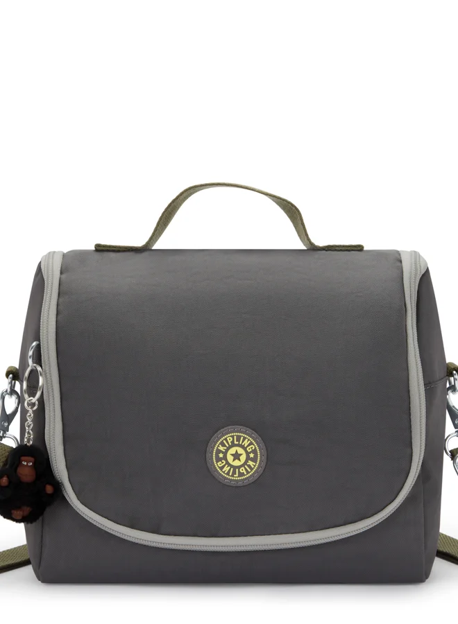 kipling New Kichirou Back To Grey Large Lunchbag (With Trolley Sleeve) 15289-1Dx