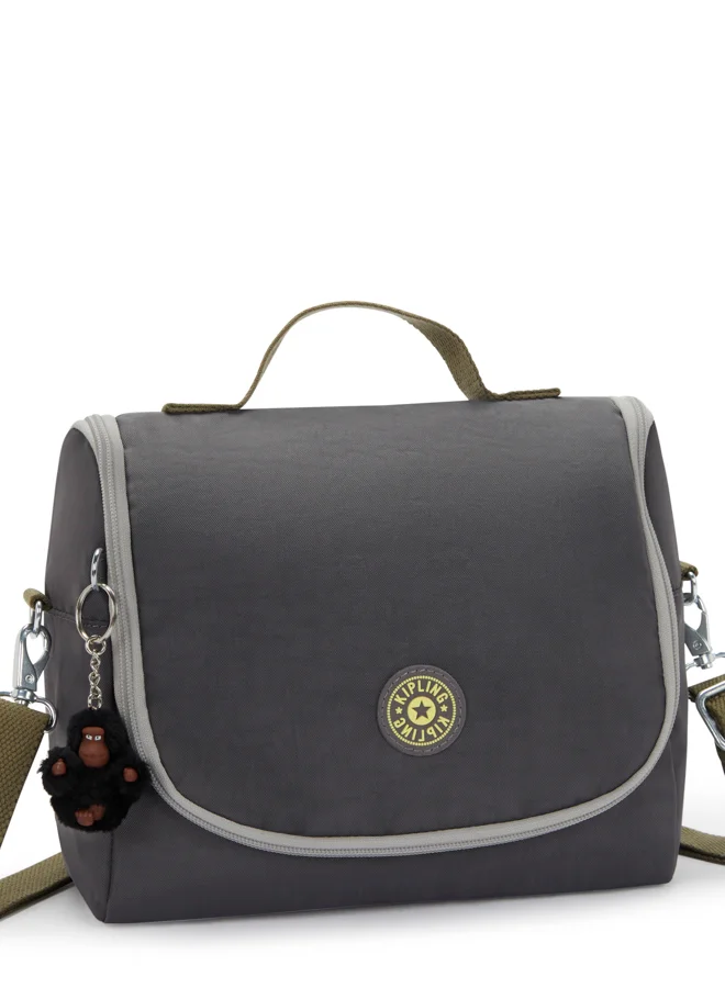 kipling New Kichirou Back To Grey Large Lunchbag (With Trolley Sleeve) 15289-1Dx