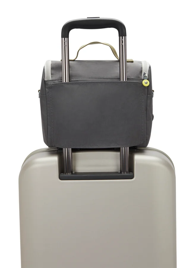 kipling New Kichirou Back To Grey Large Lunchbag (With Trolley Sleeve) 15289-1Dx