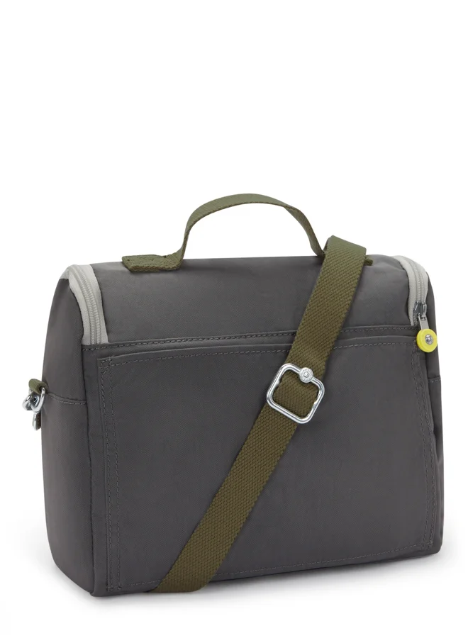 kipling New Kichirou Back To Grey Large Lunchbag (With Trolley Sleeve) 15289-1Dx