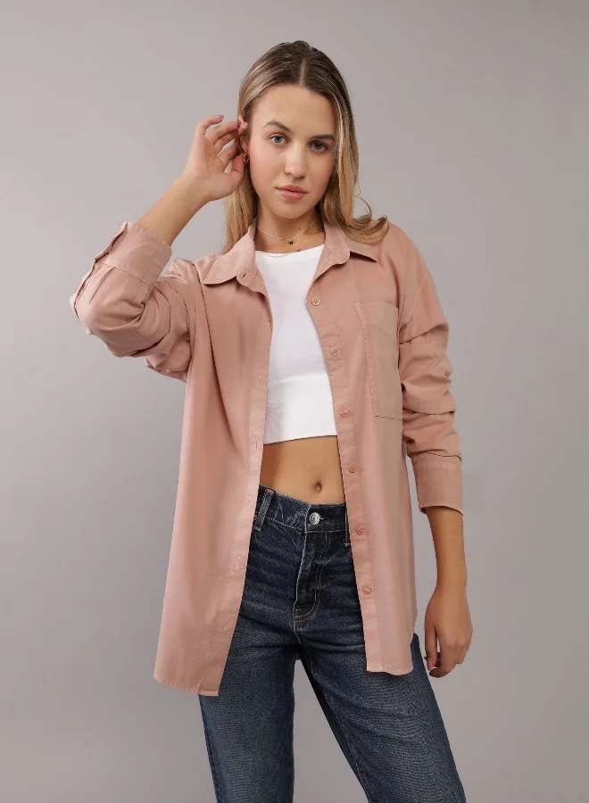 امريكان ايجل AE Perfect Button-Up Shirt
