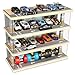 Saichotoy Storage for Hot Wheels Toy Car Parking Garage Diorama with Lights Freestanding Display Case for 164 Scale Diecast Cars with 4 Levels 24 Spots Maximum 40 Cars - Image 3