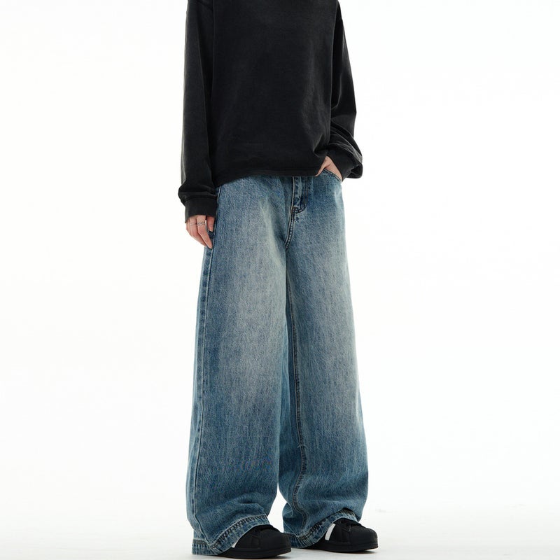 Unisex Casual Daily Denim Jeans - Image 5