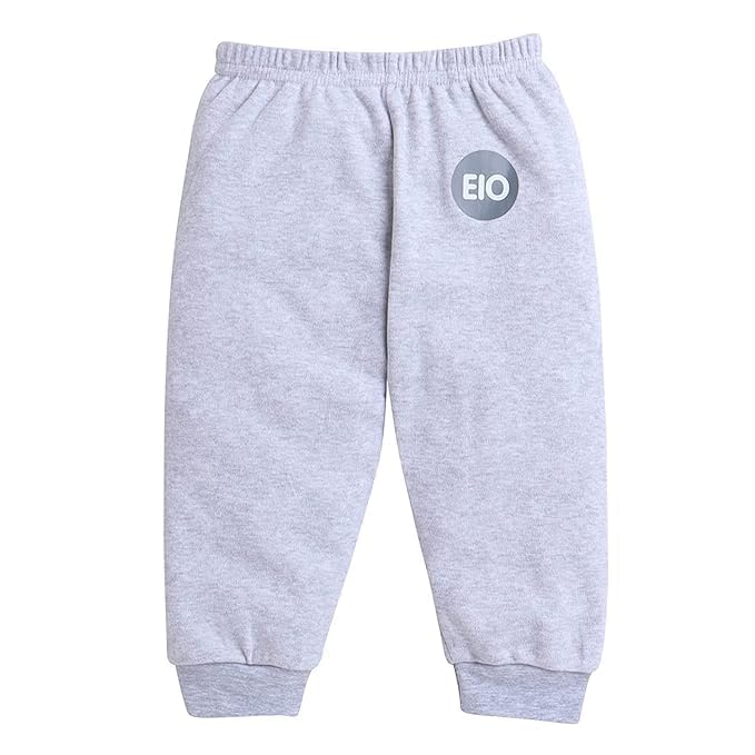 EIO Unisex Cotton Pajama Pants for Boys & Girls Combo Pack | Kids & Baby Soft Sleepwear Pyjamas Combo Pack | Toddler Breathable Nightwear Bottoms (Solid 5, 3-4 Y) - Image 3