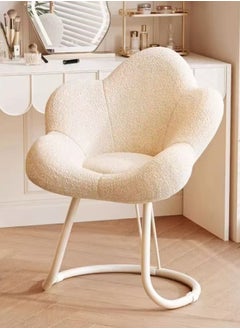 Raffine Elegant Cloud-Shaped 360° Rotating Sherpa Chair Cozy Minimalist Accent for Home Bedroom and Vanity Spaces Size 78×52×45cm  - Image 2
