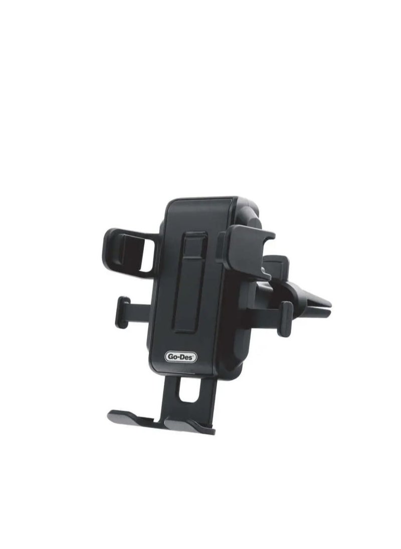 GO-DES - Go Des GD-HD697 Car Phone Holder - Black - Image 1