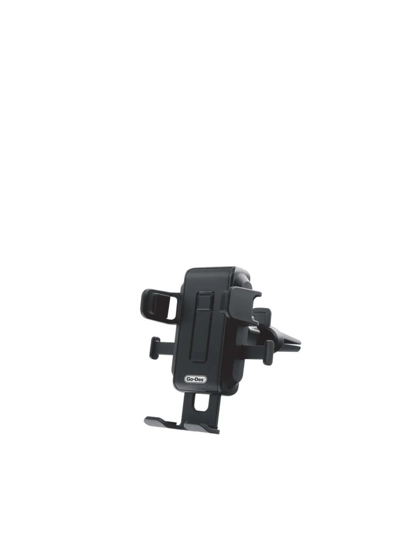 GO-DES - Go Des GD-HD697 Car Phone Holder - Black - Image 1