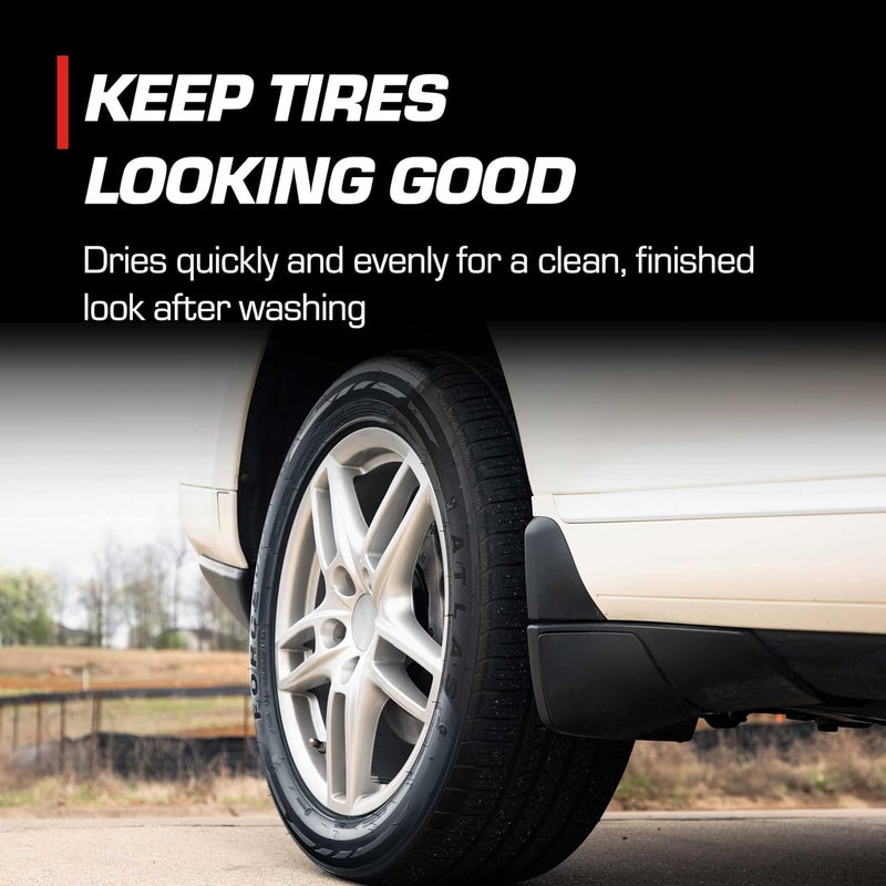 HOLLEY Tire Shine - Tire Shine & Exterior Dressing - High-Performance Car Care, Spray On for Shine that Protects - Fast Drying Formula for Tires, Trim, and Undercarriage - 16 oz. (2 Pack) - Image 3