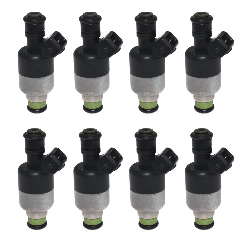 BAIXINDE Fuel Injector Set of 8 Compatible with Chevy Express C2500 C3500 K2500 K3500 P30 GMC C2500 C3500 K2500 K3500 P3500 Savana 3500 74L 19962000 Replace Part 17103146 17103146 17109826 - Image 2