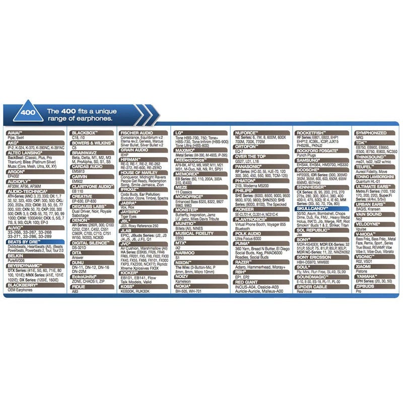 COMPLY كومبلاي 400 سلسلة النواة | وسائد أذن بديلة من رغوة الذاكرة لسماعات كامبفاير أوديو، سينهايزر، والمزيد | عزل صوت ممتاز، راحة قصوى، ملاءمة آمنة | أسود، كبير (3 أزواج) - Image 2