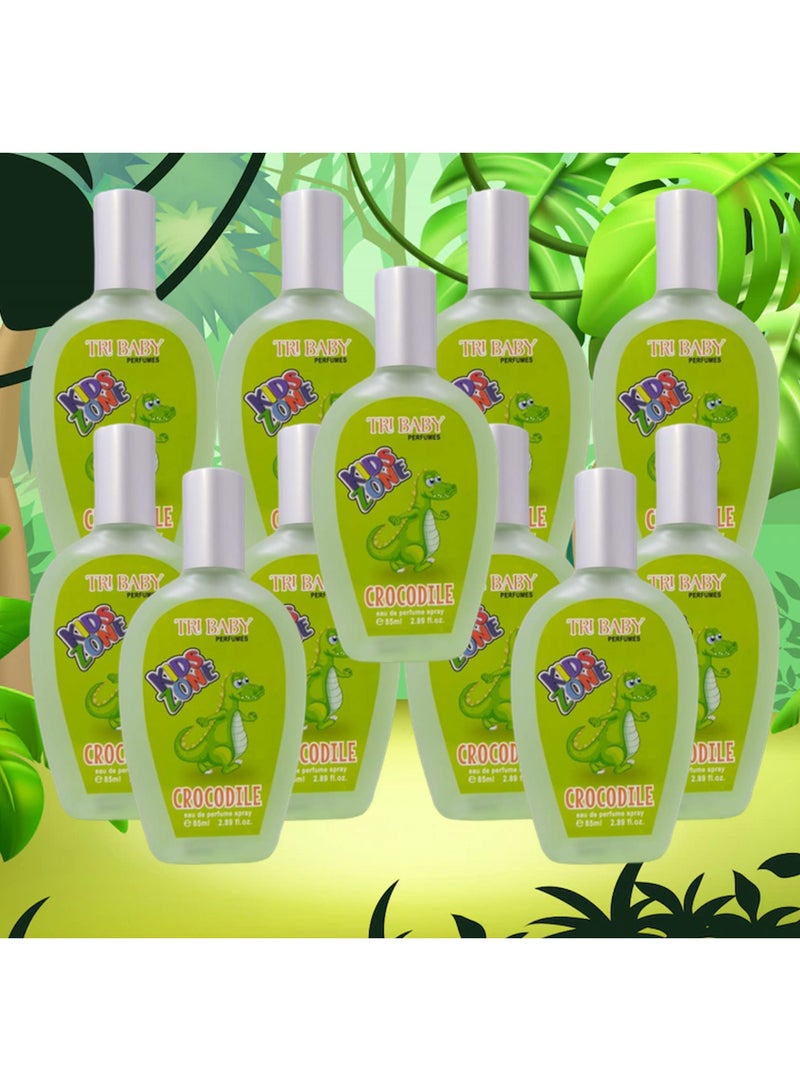 تي أر آي 11 قطع عطر التمساح للأطفال 85 مل EDP - Image 1