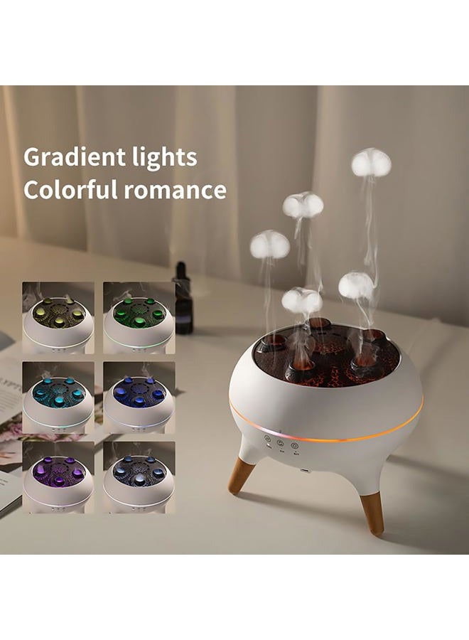 Dynamic Jellyfish Humidifier，250ml Essential Oil Diffuser,Remote Control Humidifier for Bedroom & Office - Image 4