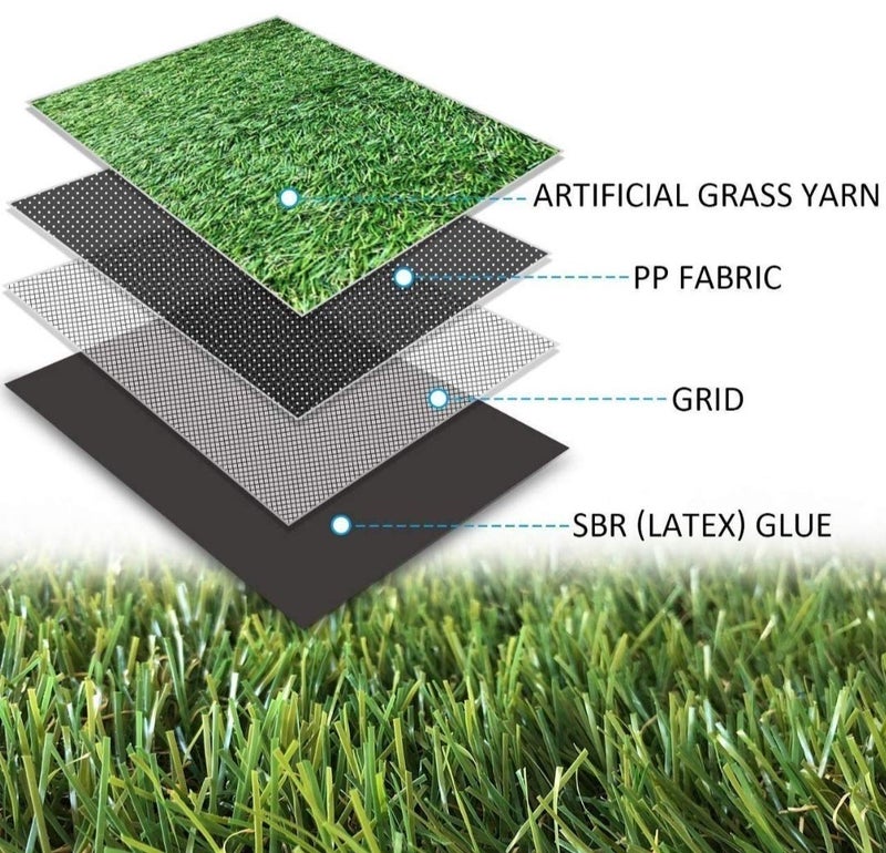 COMFYHOME COMFY HOME High Density Artificial Grass Carpet (3.25 X 7 Feet, 1 Piece) - Image 5